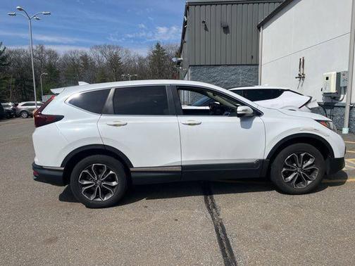 Platinum White Pearl 2022 Honda CR-V AWD EX-L