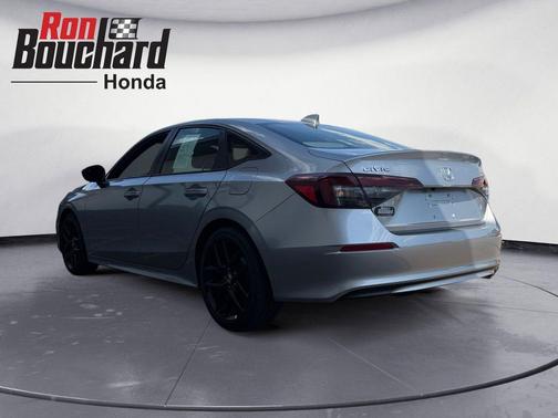 Solar Silver Metallic 2025 Honda Civic Sport