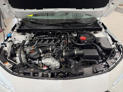 Platinum White Pearl 2026 Acura Integra FWD A-Spec with Technology