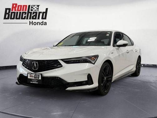Platinum White Pearl 2026 Acura Integra FWD A-Spec with Technology