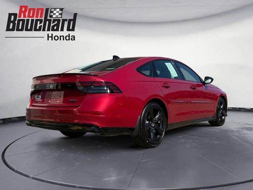 Radiant Red Metallic 2024 Honda Accord Hybrid Sport-L