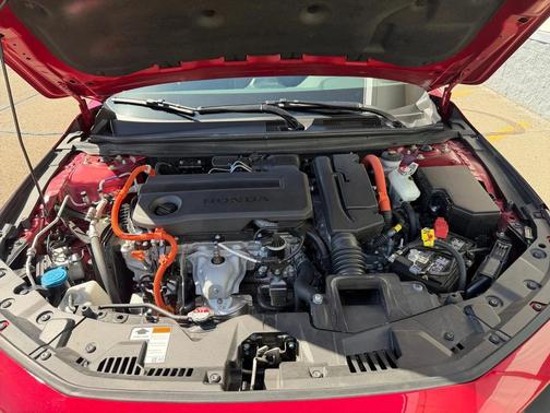 Radiant Red Metallic 2024 Honda Accord Hybrid Sport-L