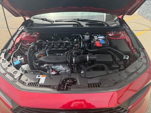 Radiant Red Metallic 2025 Honda Accord LX 1.5T
