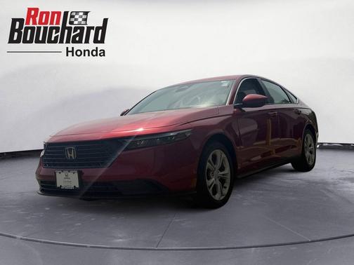 Radiant Red Metallic 2025 Honda Accord LX 1.5T