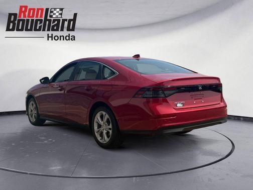 Radiant Red Metallic 2025 Honda Accord LX 1.5T