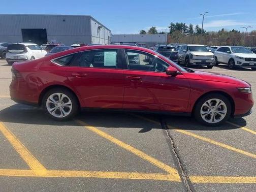 Radiant Red Metallic 2025 Honda Accord LX 1.5T