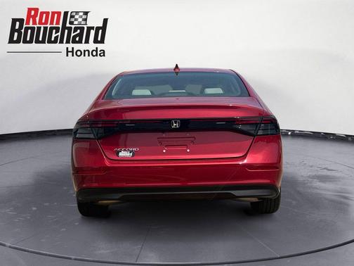 Radiant Red Metallic 2025 Honda Accord LX 1.5T