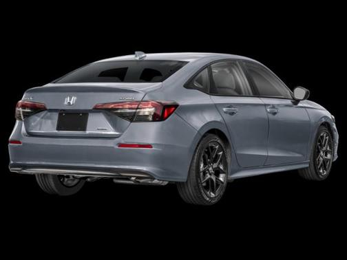 Gray 2026 Honda Civic Hybrid Sport