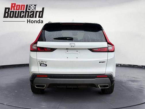 Platinum White Pearl 2025 Honda CR-V Hybrid Sport AWD