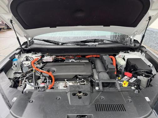 Platinum White Pearl 2025 Honda CR-V Hybrid Sport AWD