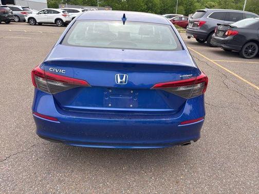 Aegean Blue Metallic 2022 Honda Civic Sport