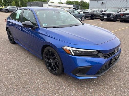 Aegean Blue Metallic 2022 Honda Civic Sport