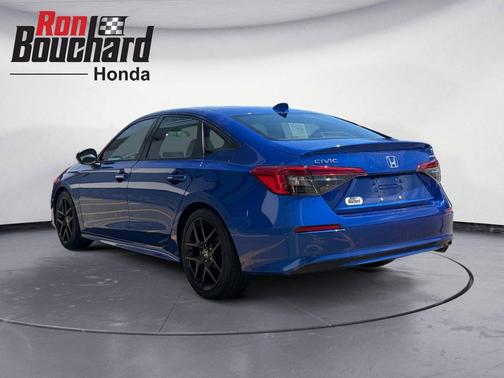 Aegean Blue Metallic 2022 Honda Civic Sport