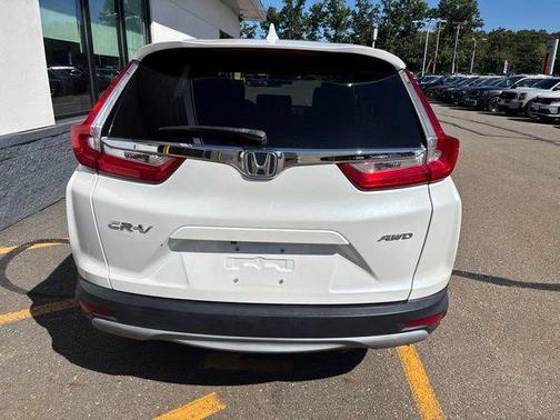 Platinum White Pearl 2019 Honda CR-V EX