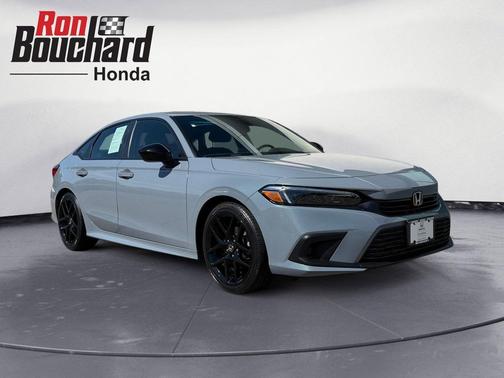 Gray 2024 Honda Civic Sport