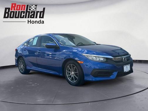 Blue 2016 Honda Civic LX