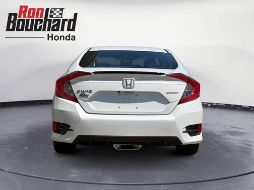 Platinum White Pearl 2021 Honda Civic Sport