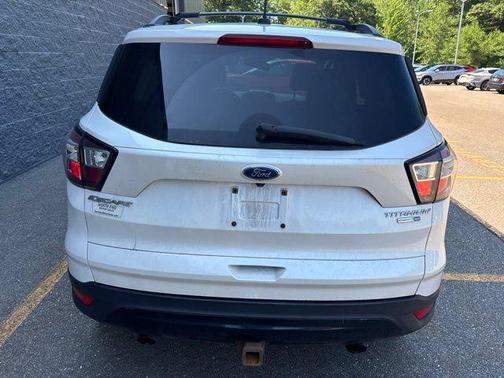 White 2017 Ford Escape Titanium