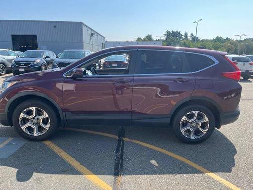 Orange 2018 Honda CR-V EX-L