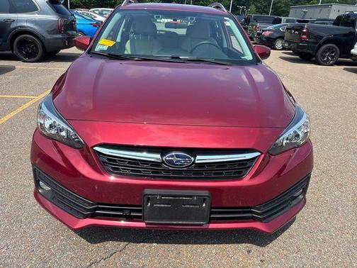 Crimson Red Pearl 2021 Subaru Impreza Premium