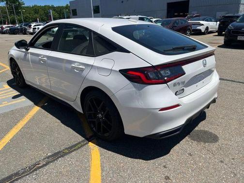 Platinum White Pearl 2025 Honda Civic Sport
