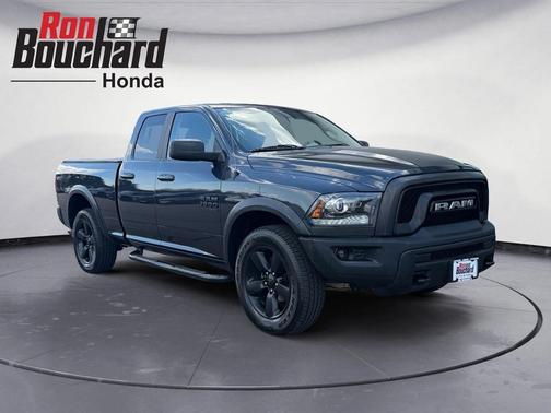 Maximum Steel Metallic Clearcoat 2019 RAM 1500 Classic Warlock Quad Cab 4x4 6'4' Box