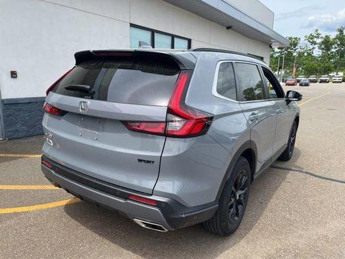Gray 2025 Honda CR-V Hybrid Sport AWD