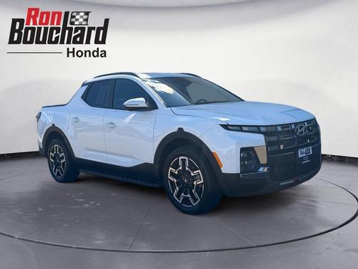 Atlas White 2025 Hyundai SANTA CRUZ Limited