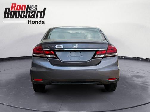 Gray 2015 Honda Civic LX