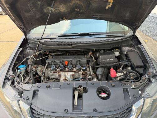 Gray 2015 Honda Civic LX