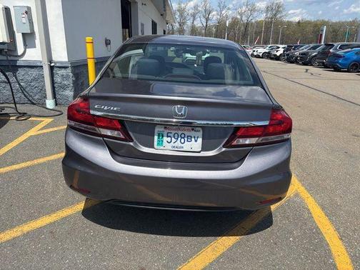 Gray 2015 Honda Civic LX