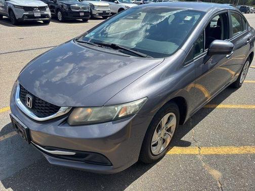Gray 2015 Honda Civic LX