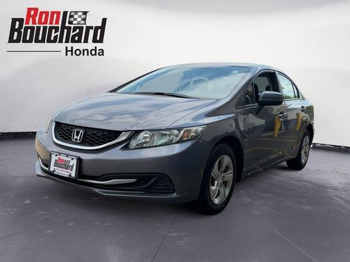 Gray 2015 Honda Civic LX