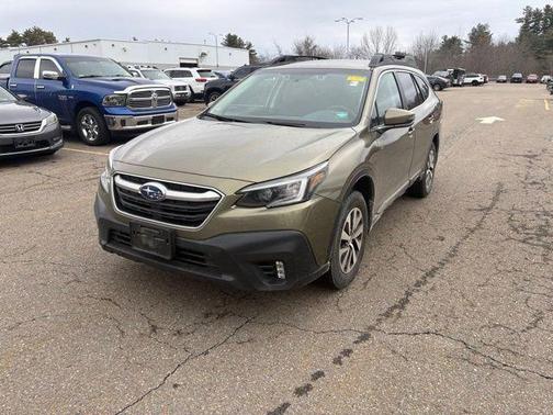 Autumn Green Metallic 2021 Subaru Outback Premium