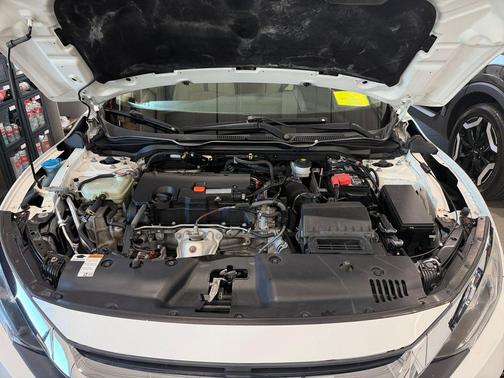 Taffeta White 2018 Honda Civic LX