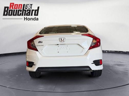 Taffeta White 2018 Honda Civic LX