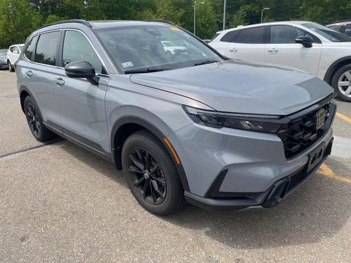 Gray 2024 Honda CR-V Hybrid Sport AWD