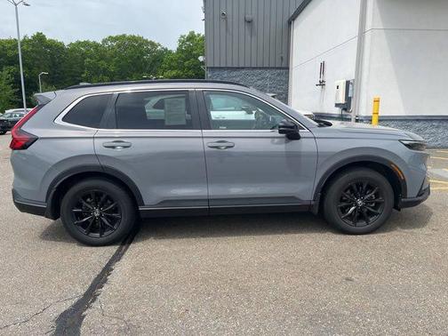 Gray 2024 Honda CR-V Hybrid Sport AWD