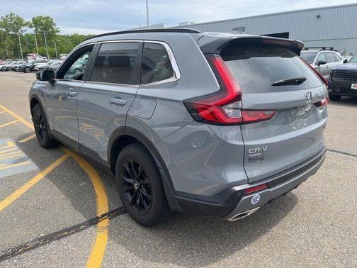 Gray 2024 Honda CR-V Hybrid Sport AWD