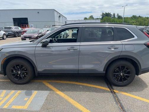 Gray 2024 Honda CR-V Hybrid Sport AWD