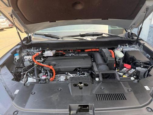 Gray 2024 Honda CR-V Hybrid Sport AWD