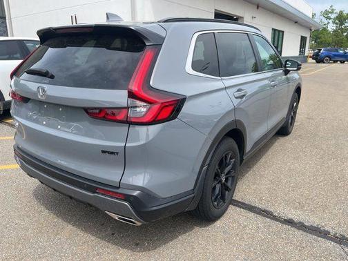 Gray 2024 Honda CR-V Hybrid Sport AWD
