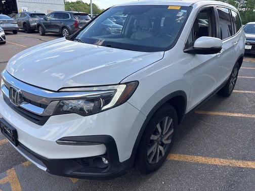 Platinum White Pearl 2020 Honda Pilot AWD EX-L