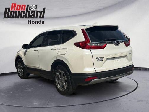 White Diamond Pearl 2018 Honda CR-V EX-L