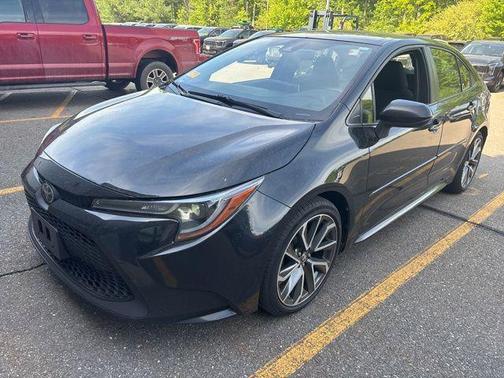 Black Sand Pearl 2021 Toyota Corolla LE