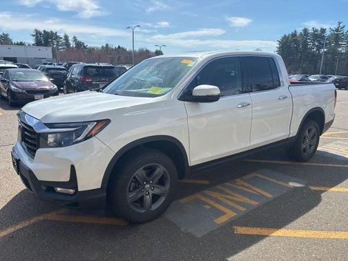 Platinum White Pearl 2023 Honda Ridgeline RTL-E