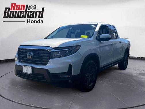 Platinum White Pearl 2023 Honda Ridgeline RTL-E