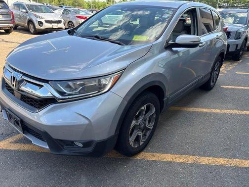 Lunar Silver Metallic 2018 Honda CR-V EX-L