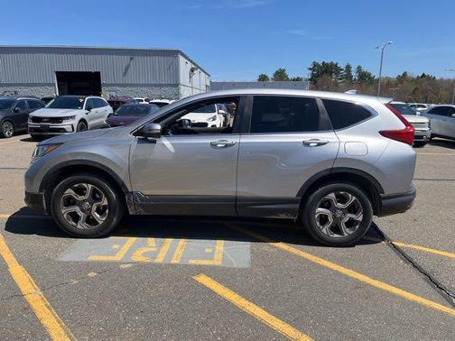 Lunar Silver Metallic 2018 Honda CR-V EX