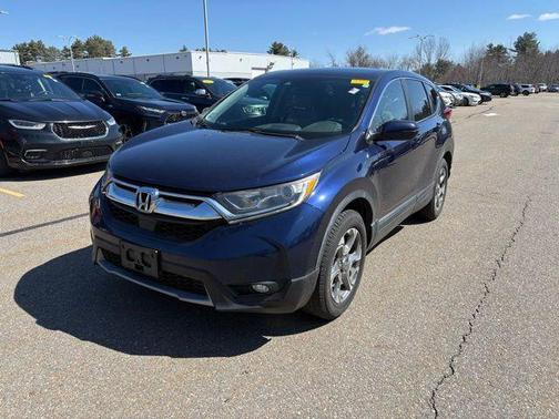 Obsidian Blue Pearl 2018 Honda CR-V EX